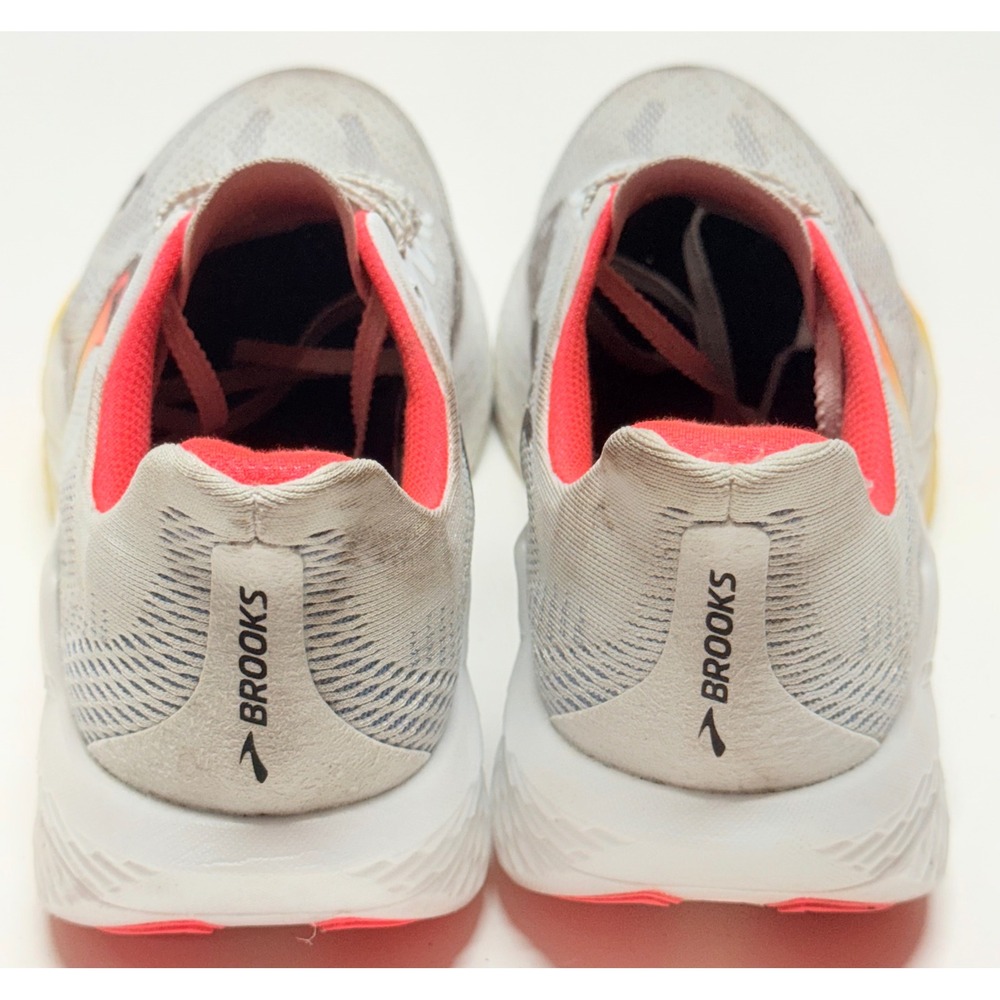 Brooks Hyperion Max 2 Grey Orange Running Shoes Womens 10 1204231B443 Training - Picture 5 of 8